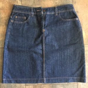 Boden Denim Skirt size 8